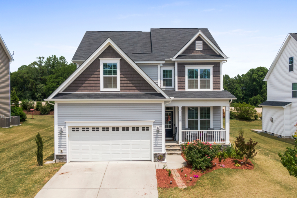 single residential garage door